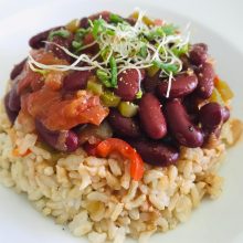 Plat du jour « végétal » bio – Cuisine artisanale