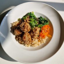 Plat du jour « terre » bio – Cuisine artisanale
